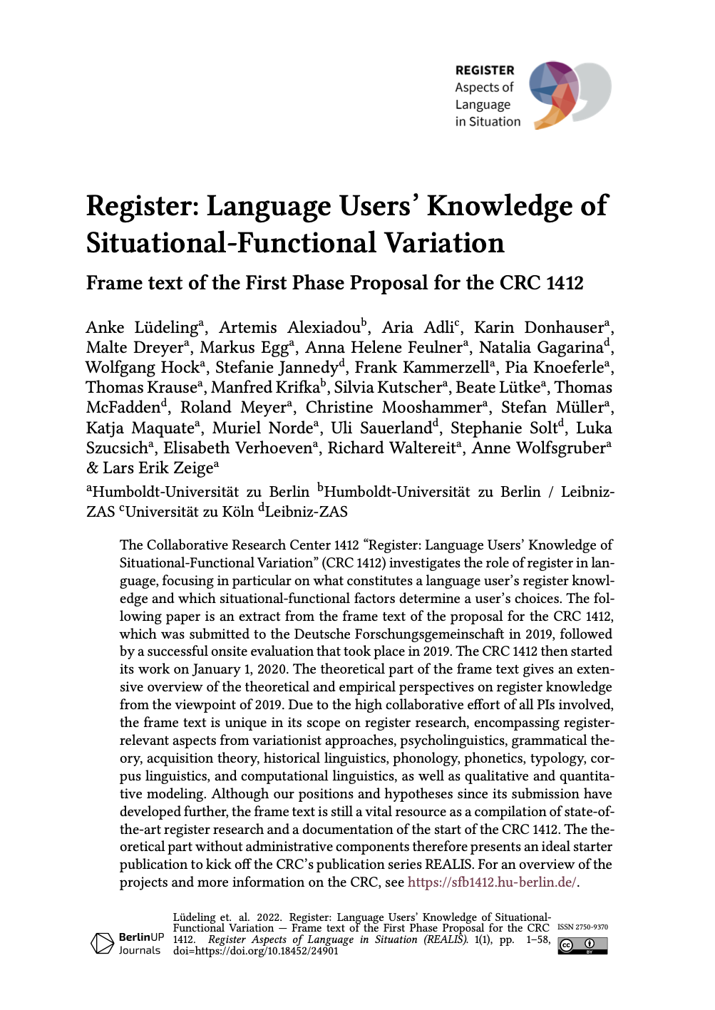 Cover image of article